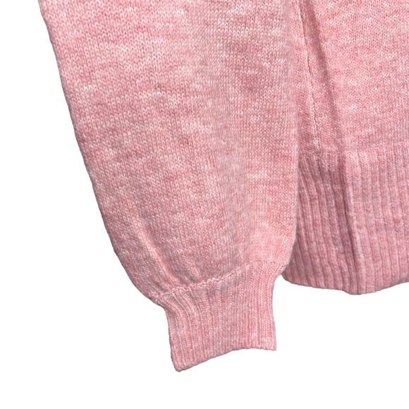 Lauren Conrad Pink Soft Wool Blend Sweater Medium NWT - Picture 6 of 16